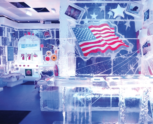 Icebar at The Linq Promenade in Las Vegas
