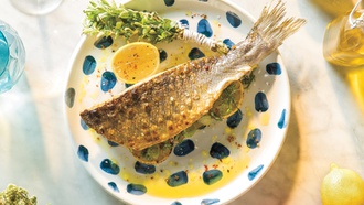 At this restaurant, seaside treats abound, along with pasta and classic entrées.