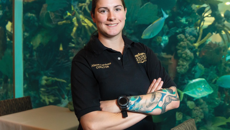 Caring for the ocean’s creatures in the Las Vegas desert.