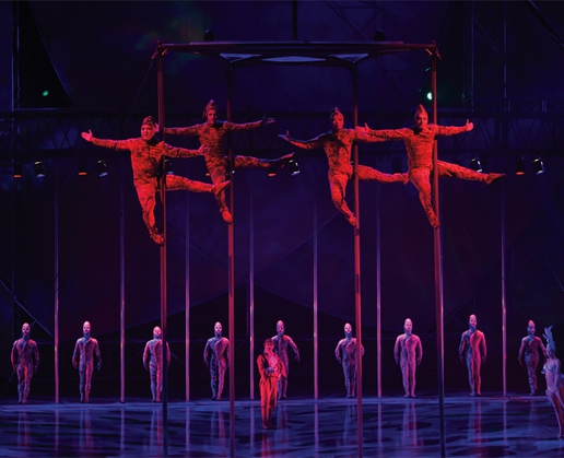 ‘Mystère’ at Treasure Island in Las Vegas
