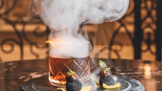 Afternoon tea, caviar service and handcrafted cocktails at Bellagio hot spot.