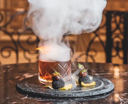 Petrossian Bar at Bellagio in Las Vegas offers amazing cocktails