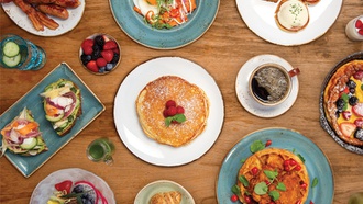 The twists on classics at this Aria favorite will tease your tastebuds.