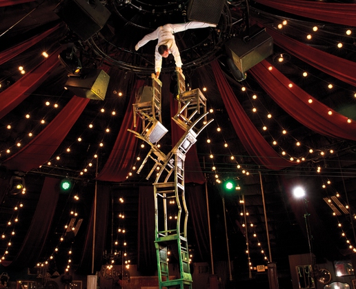 ‘Absinthe’ at Caesars Palace in Las Vegas is celebrating its 10th anniversary this year
