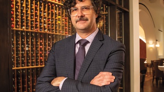 The sommelier at Delmonico Steakhouse uncorks some special moments.