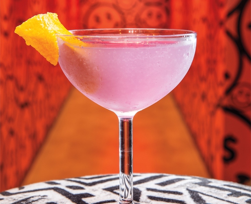 The Aces High is just one of the great cocktails you can enjoy at Money, Baby! at Virgin Hotels Las Vegas
