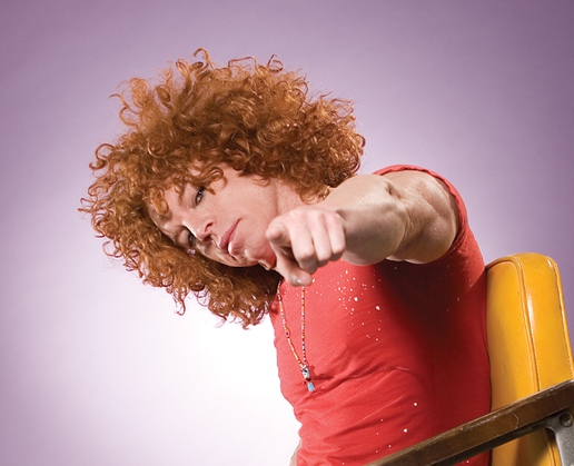 Carrot Top performs at Luxor in Las Vegas

