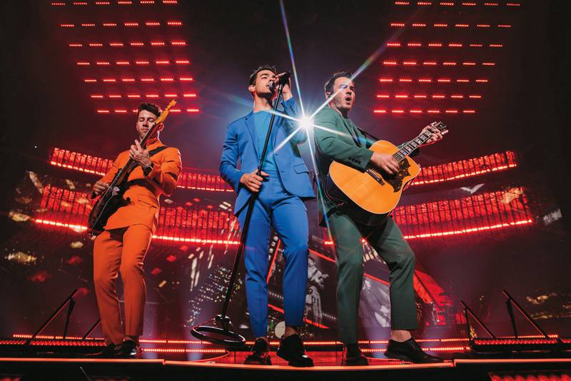 The Jonas Brothers arrive in Las Vegas at Park MGM - Las Vegas Magazine