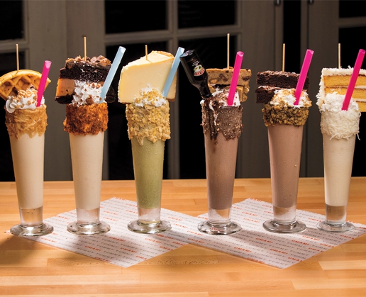 Boozy milkshakes highlight the offerings at Citizens Kitchen & Bar at Mandalay Bay in Las Vegas
