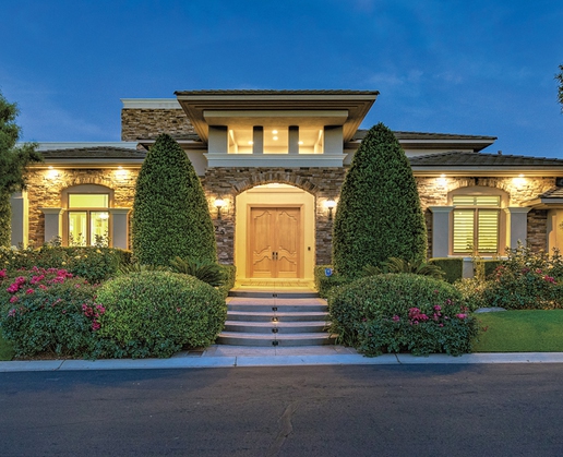 25 Promontory Ridge Drive in Las Vegas is a stunning home
