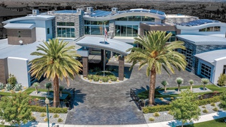 At $32.5 million, home provides everything from three garages to a rock-climbing wall.