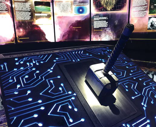 At Treasure Island, enjoy the super exhibits of Marvel Avengers S.T.A.T.I.O.N.
