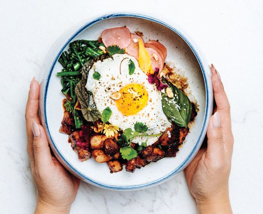 Best Friend’s Chego Pork Belly Bowl at Park MGM
