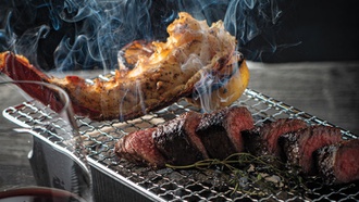 Upscale restaurant inside Virgin Hotels Las Vegas offers signature cuts.