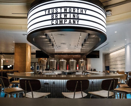 Trustworthy Brewing at The Grand Canal Shoppes in Las Vegas has launched a new cask ale program
