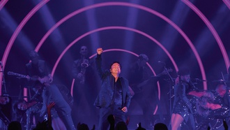 The entertainer has returned to the Strip to perform at Harrah’s.