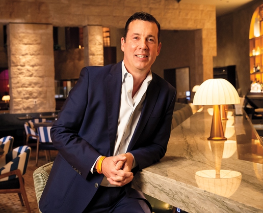 Jean Pierre Francois is general manager of Amalfi, Bobby Flay’s Caesars Palace restaurant in Las Vegas
