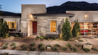 The stunning home at Regency is ultra-modern in every sense.