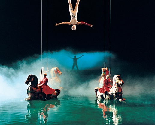 Cirque du Soleil’s “O” at Bellagio in Las Vegas

