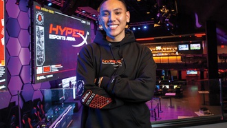 HyperX Esports Arena general manager is winning at the game of life.