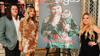 Guests experienced the comedy magic show at Flamingo, along with a pre-show event.