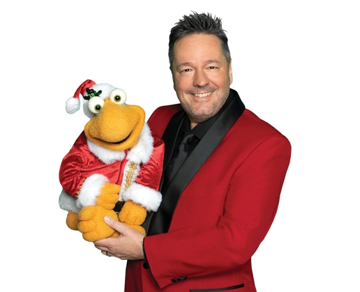 Terry Fator performs his holiday show ‘A Very Terry Christmas’ at New York-New York in Las Vegas.
