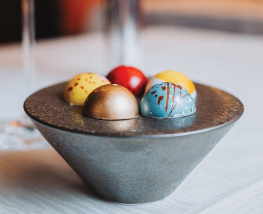 Chocolates at Le Cirque at Bellagio in Las Vegas
