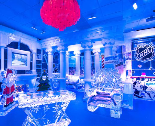 Icebar at The Linq Promenade in Las Vegas

