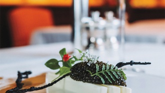 The Bellagio restaurant offers magnificent décor, views and food.