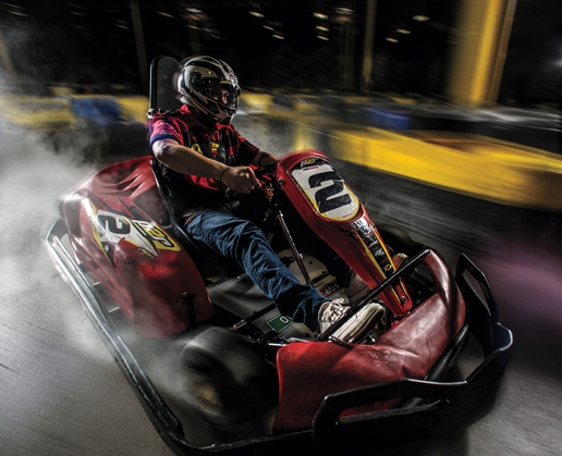 Get the whole family involved in an afternoon of fun at Pole Position Raceway in Las Vegas
