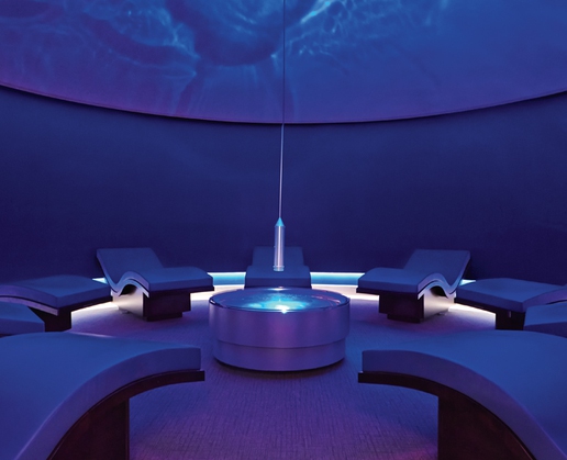 The Aquavana wave room is just one of the highlights of Canyon Ranch Spa at The Venetian and The Palazzo in Las Vegas