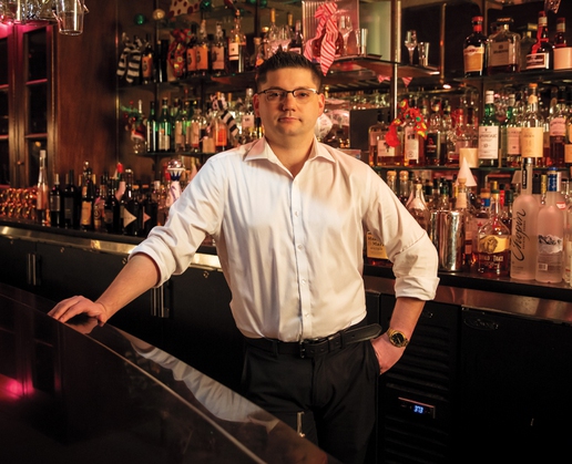 Ryan Bruce is lead bartender at Piero’s Italian Cuisine in Las Vegas
