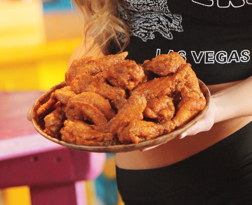Have all the wings and sports you can handle at Hooters at OYO Hotel & Casino in Las Vegas
