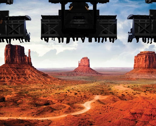 Feel like you’re flying over the Grand Canyon and other natural wonders at Fly Over Las Vegas
