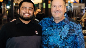 Guests enjoyed a pre-reception at Tom's Urban, where Fator surprised everyone with a meet and ...