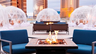 Enjoy fire pits, igloos, cocktails and more at new pop-up lounge, Rose Rooftop.