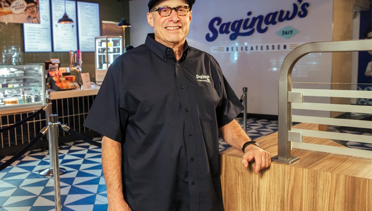 Owner of Saginaw's Delicatessen is living his Vegas dream.