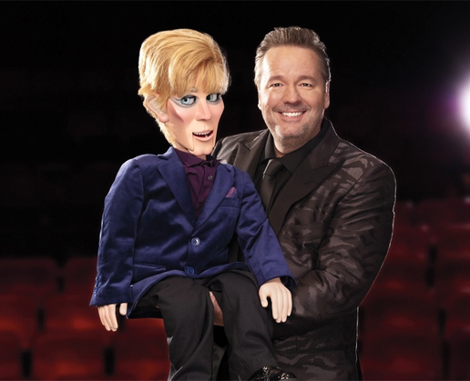 Ventriloquist extraordinaire, Terry Fator performs at New York-New York
