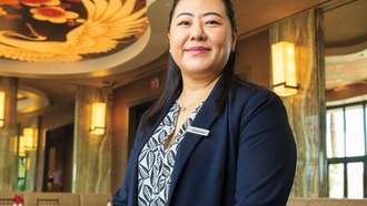 The general manager of The Noodle Den loves introducing customers to a special experience.