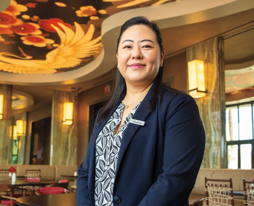Christine Huang is general manager of The Noodle Den at Sahara Las Vegas
