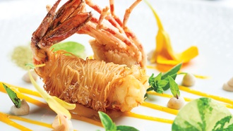 Rotating menu ensures diners get the freshest dishes available.