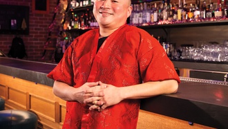 The bartender at Here Kitty Kitty Vice Den will treat you like family.