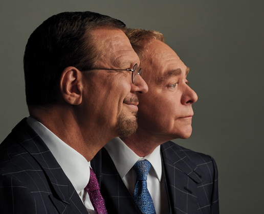 Penn & Teller continue their successful residency at Rio in Las Vegas
