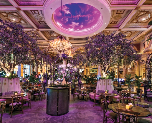 Vanderpump Cocktail Garden at Caesars Palace in Las Vegas
