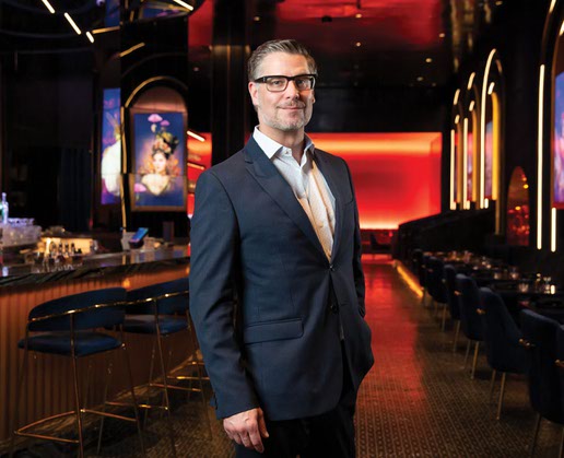 Jason Rocheleau is partner and vice president of Bar Zazu at Resorts World Las Vegas
