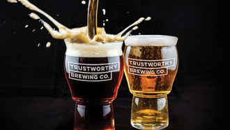 The brewery at The Palazzo also offers dining and plenty of TVs for sports.