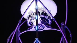 Guests enjoyed taking turns on Liftoff, an open-air balloon ride.