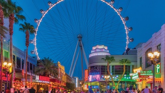 The Linq Promenade observation wheel now offers a self-guided Family Field Trip Guide.