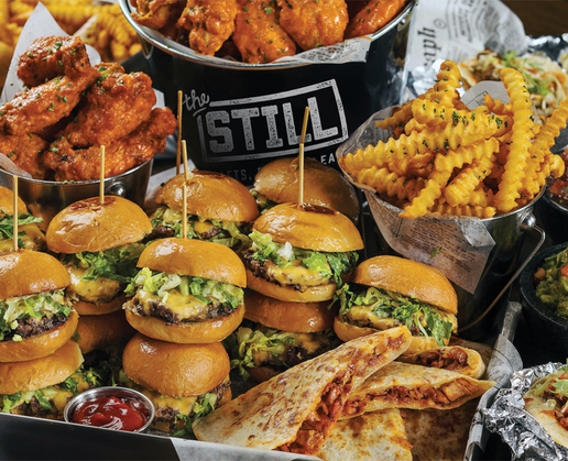 The Still at The Mirage in Las Vegas is a great place to set up headquarters for enjoying March Madness
