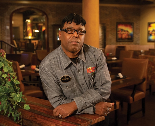 Michael Nealy Baker is a senior server at Fresco Italiano at Westgate Las Vegas